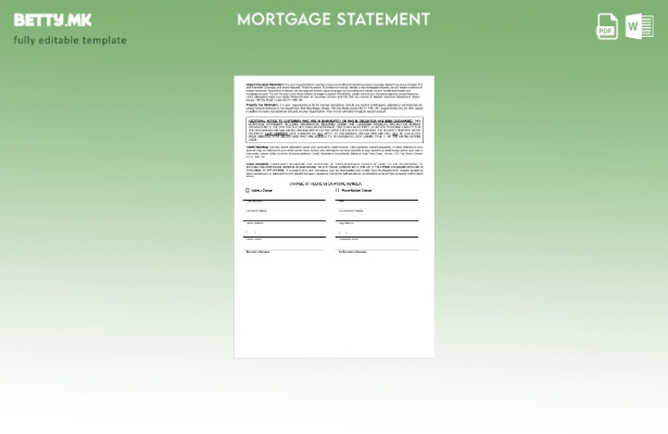 модерен стил Обединетото Кралство Monese банкарски извештај за хипотека во шаб 1